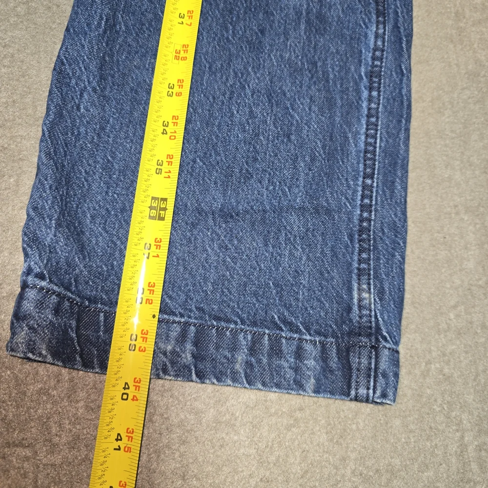 Abercrombie & Fitch High Rise Loose Jeans Wide Leg Denim Women's Size 6/28 - Picture 13 of 16